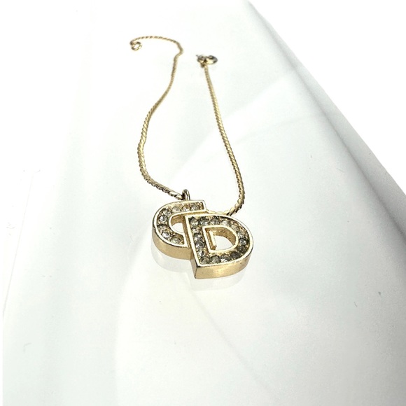 ❌SOLD❌ 💎 CHRISTIAN DIOR Crystal Dior Logo Bracelet - Picture 7 of 13